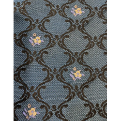 TELA AZUL PLOMO NEGRA
