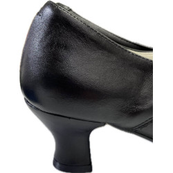 zapato liso  tacón alto