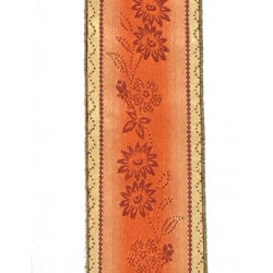 cinta de seda naranja