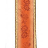 cinta de seda naranja