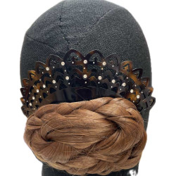 PEINETA IMITACIÓN CAREY BRILLOS