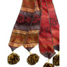 ATAPIERNAS ROJO-ORO-MARRÓN