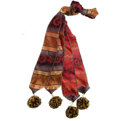 ATAPIERNAS ROJO-ORO-MARRÓN