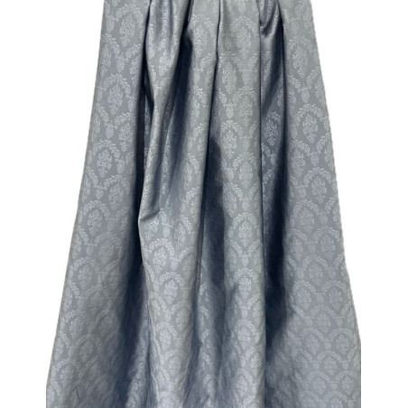 TELA TAFETÁN LABRADO AZUL PLOMO