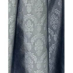 TELA TAFETÁN LABRADO AZUL PLOMO