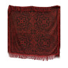 MANTÓN ALFOMBRADO ROJO-NEGRO