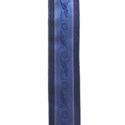 cinta de seda azul-azulón