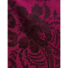 PAÑUELO SEDA NEGRO-FUCSIA