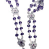 COLLAR O RECORCILLA PLATA AMATISTA