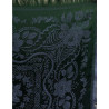 PAÑUELO SEDA VERDE BOTELLA-AZUL