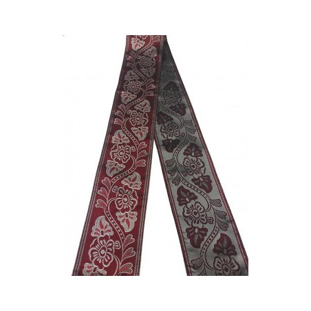 cinta de seda grante-plata