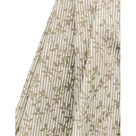 TELA BLANCA DIBUJOS BEIGE