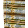 PAÑUELO DE SEDA COBRE-AZUL CELESTE