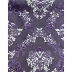 RETAL TELA AZUL MARINA MORADA