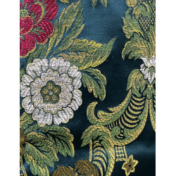 RETAL TELA AZUL VERDOSA COLORES