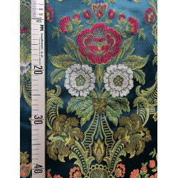 RETAL TELA AZUL VERDOSA COLORES