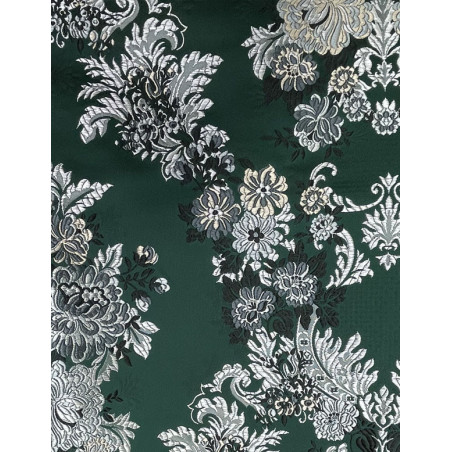 RETAL TELA VERDE BOTELLA PLATA