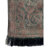 MANTÓN 8 PUNTAS VERDE-GRANATE