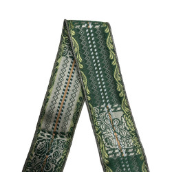 CINTA VERDE OSCURO Y VERDE CLARO