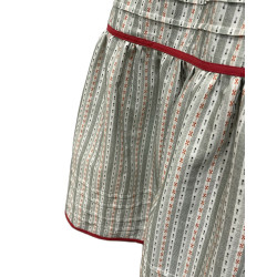 ENAGUA RAYAS BLANCAS-AZUL MARINO