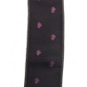 cinta rosa negra