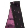 cinta rosa negra