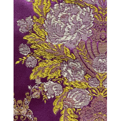 RETAL TELA FUCSIA-DORADA