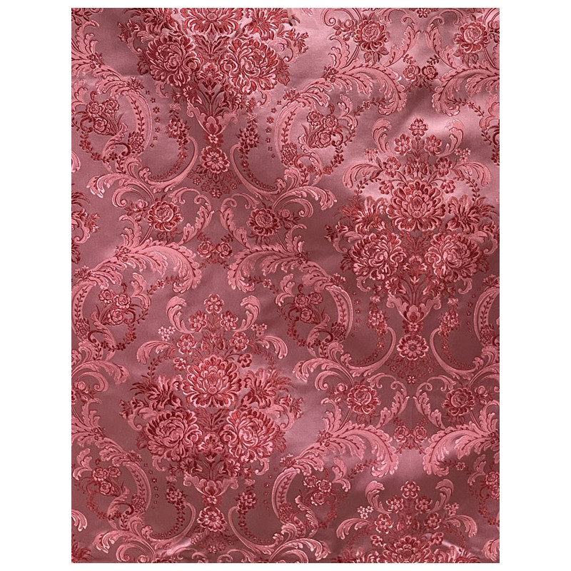 RETAL TELA ROSA ROJA