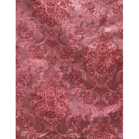 RETAL TELA ROSA ROJA