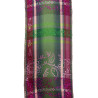 CINTA FUCSIA CUADROS