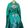 MANTÓN MANILA VERDE AGUA LILAS