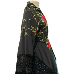 MANTÓN MANILA NEGRO COLORES
