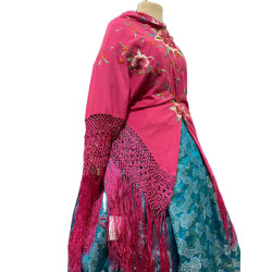 MANTÓN MANILA FUCSIA COLORES