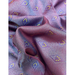 PAÑUELO MORADO ROMBO