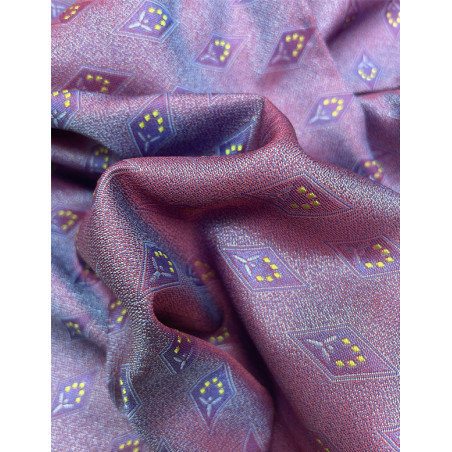 PAÑUELO MORADO ROMBO