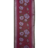 CINTA FUCSIA FLOR AZUL