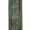 CINTA VERDE FLOR ROSA