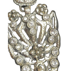 copy of copy of copy of PENDIENTE MARIPOSA PLATA VERDE