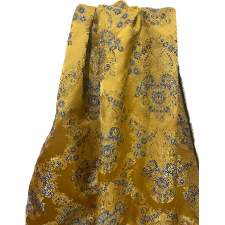CORTE TELA ORO-AZUL PLOMO
