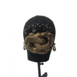 peineta imitación carey brillos