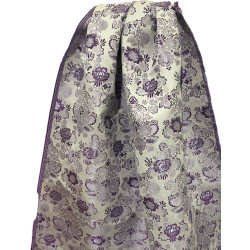 CORTE TELA BLANCO-MORADO